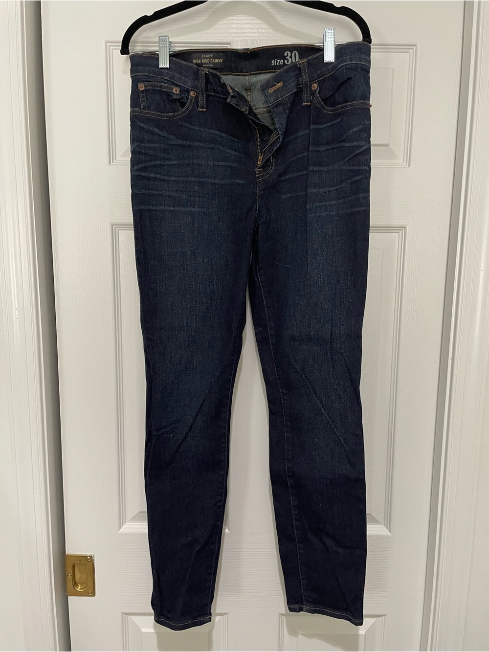 J. Crew Dark Wash Skinny Jeans - Size 31